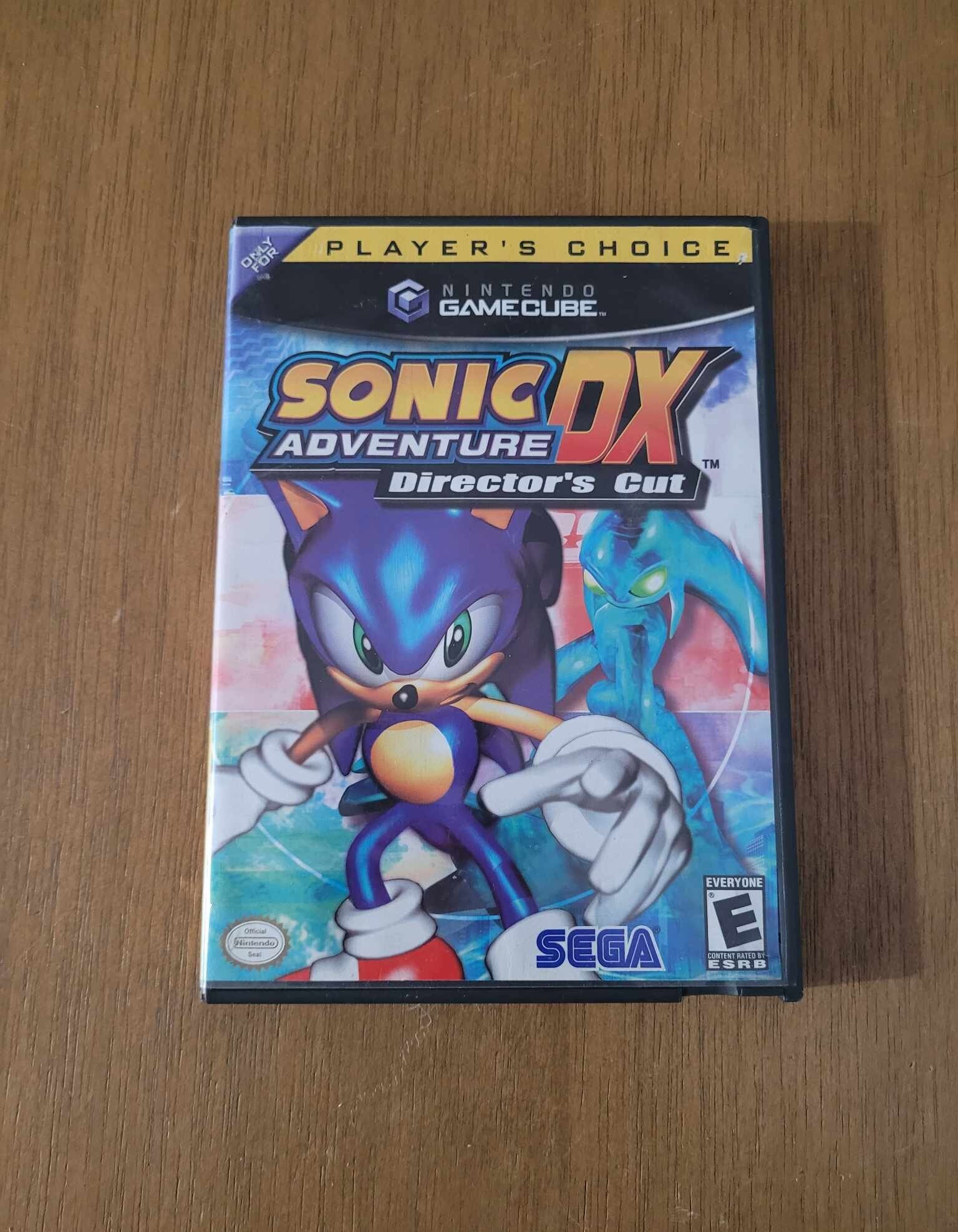 Sonic Adventure DX Directors Cut GameCube MANUEL ONLY