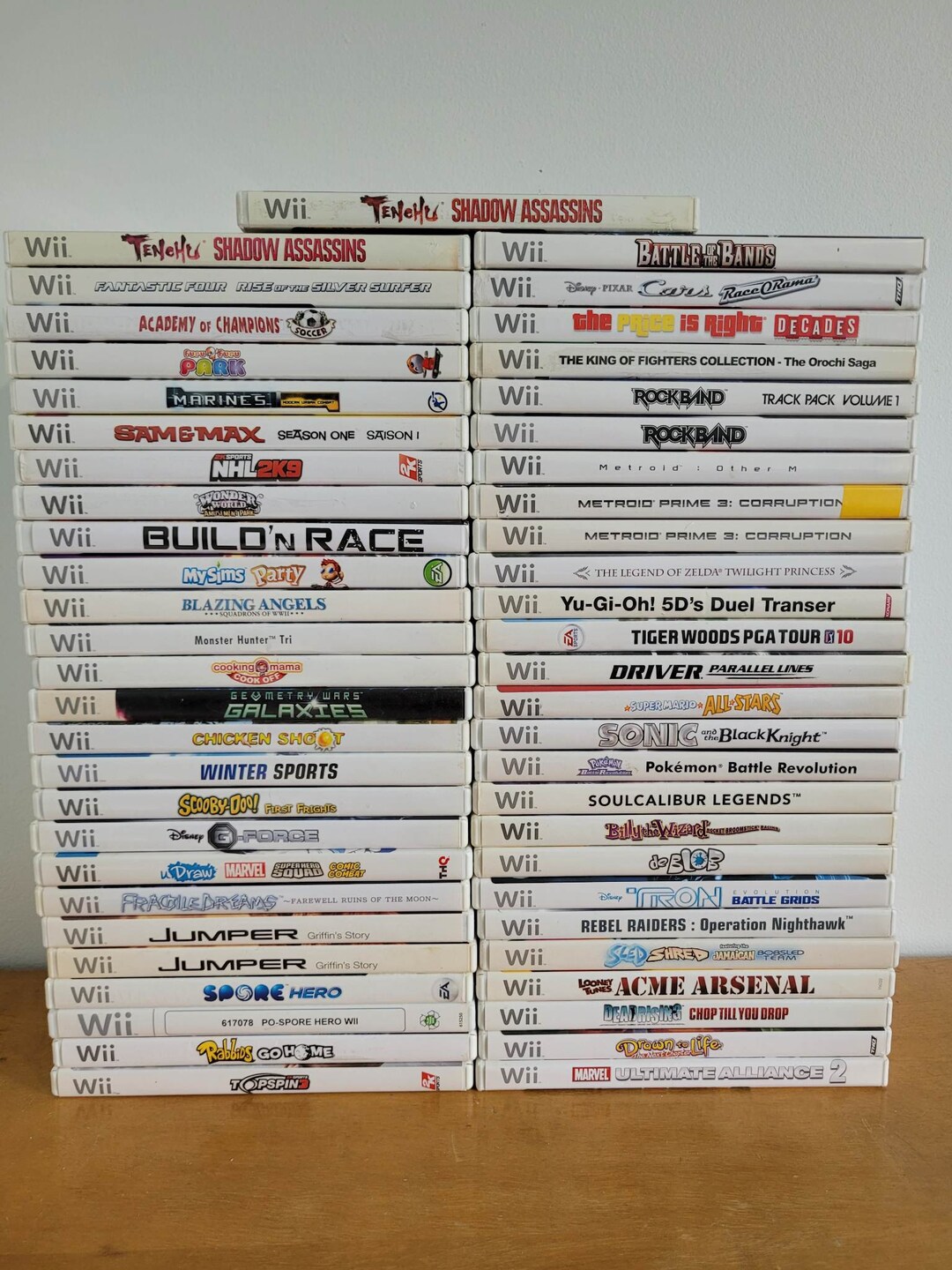 Nintendo Wii Games all Tested and Working authentic pick Etsy