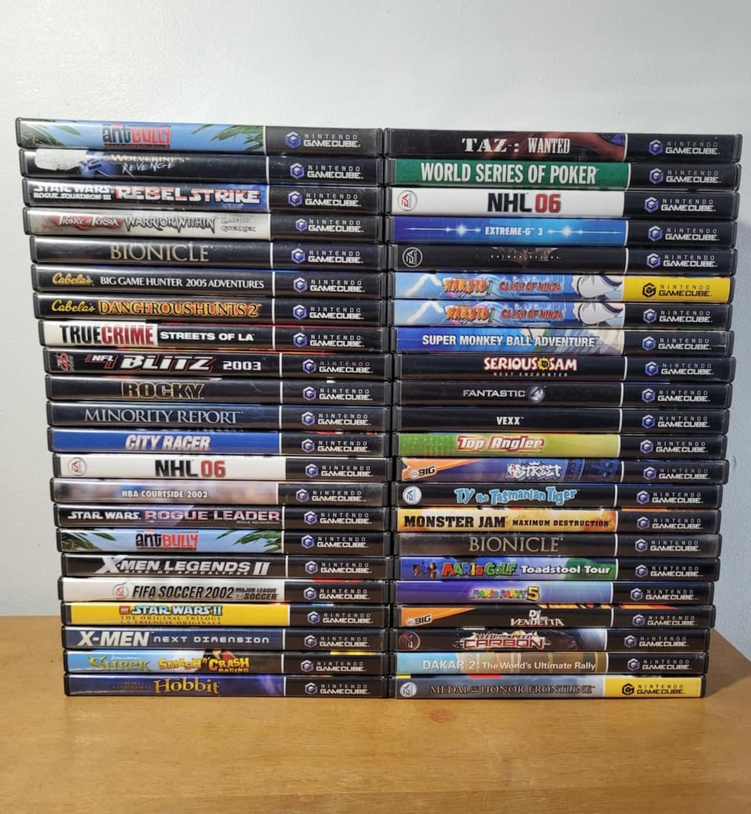 Nintendo Gamecube Games! All Tested and Working! *pick and Choose