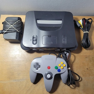Console Nintendo 64 + Manette grise + Câbles ! *Testée et authentique*
