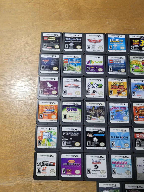 Nintendo DS 70+ Games!*Game Only, No Case* * All Authentic and