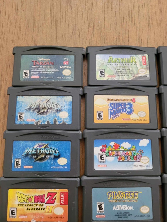 Nintendo Gameboy Advance (GBA) Games! All Authentic & Tested