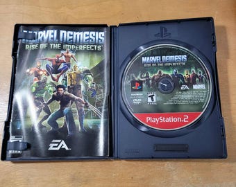 Jeu PS2 Marvel Nemesis : L'Avènement Des Imparfaits – Bon état, Boîtier Et Instructions Inclus – Sony PlayStation 2