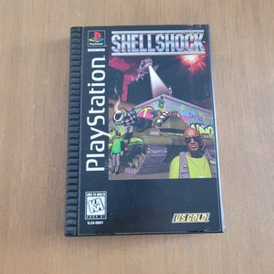 Shellshock PS1 Playstation 1 Eidos Shell SHOCK Game