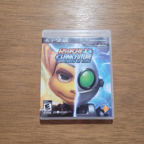 Ratchet and Clank Future : A Crack In Time - Playstation 3 *Tested & Authentic*