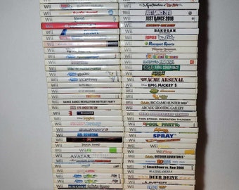 Nintendo Wii Games! *All Tested and Working* *Authentic* *Pick and Choose*
