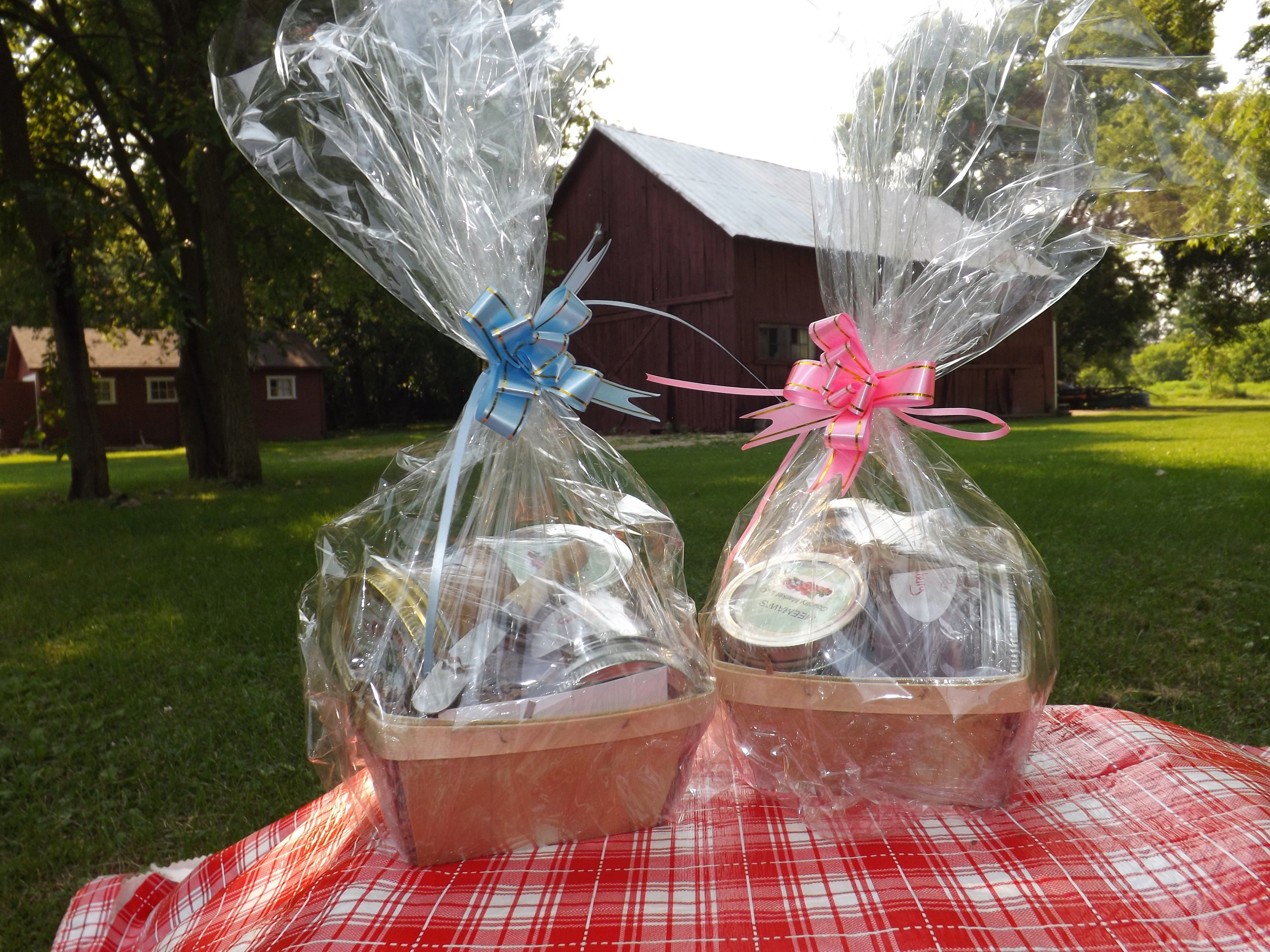 Gift/sampler Jam Jelly Basket Etsy