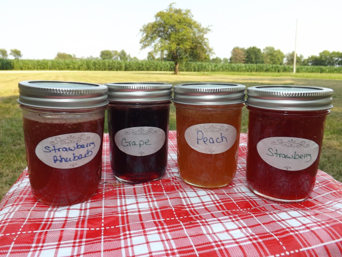 Homemade Jams and Jellies Etsy