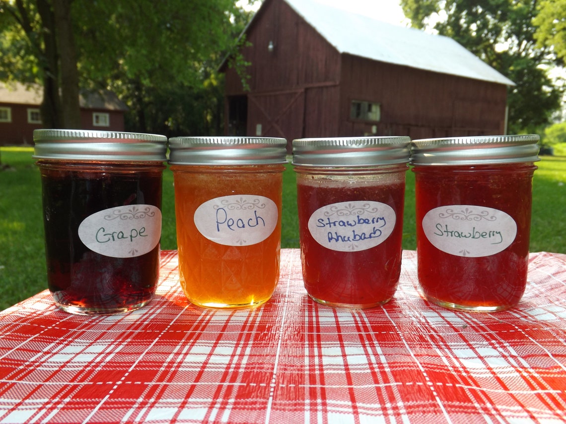 Homemade Jams and Jellies Etsy