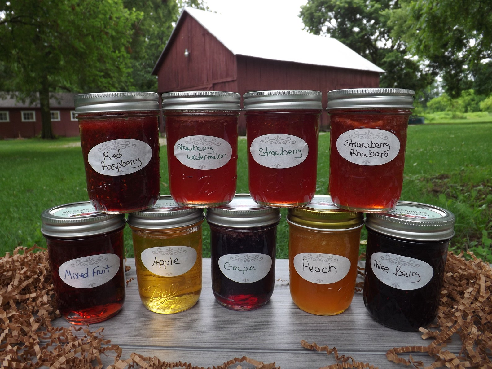 Homemade Jams and Jellies Etsy