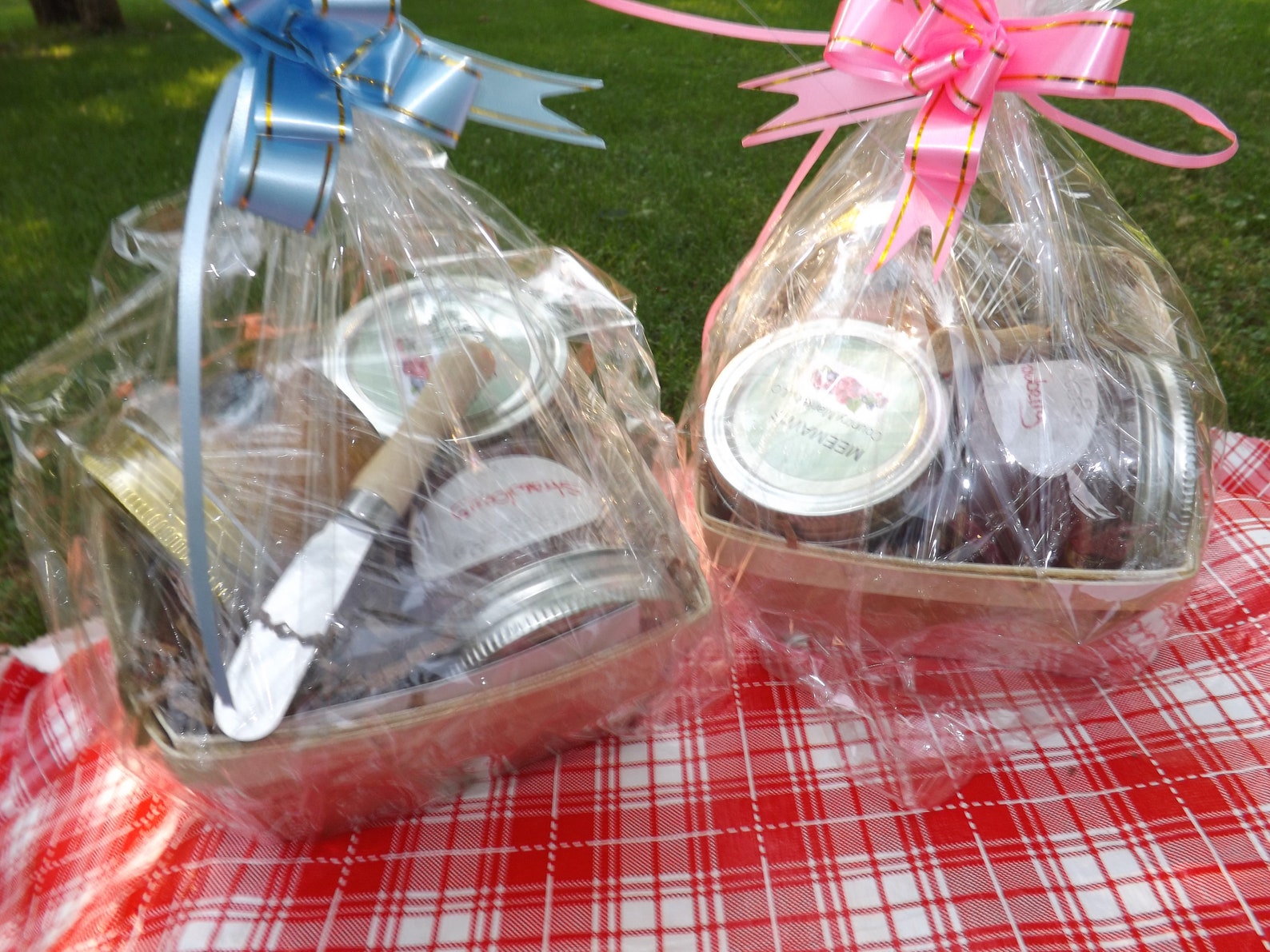 Gift/sampler Jam Jelly Basket Etsy