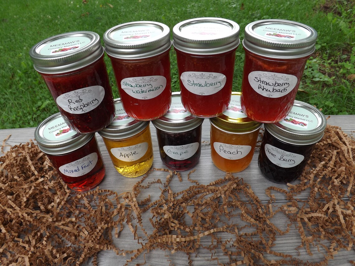 Homemade Jams And Jellies Etsy