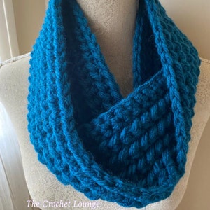 Crochet Pattern Chunky Cowl, Beginner Crochet  Pattern, pdf download.