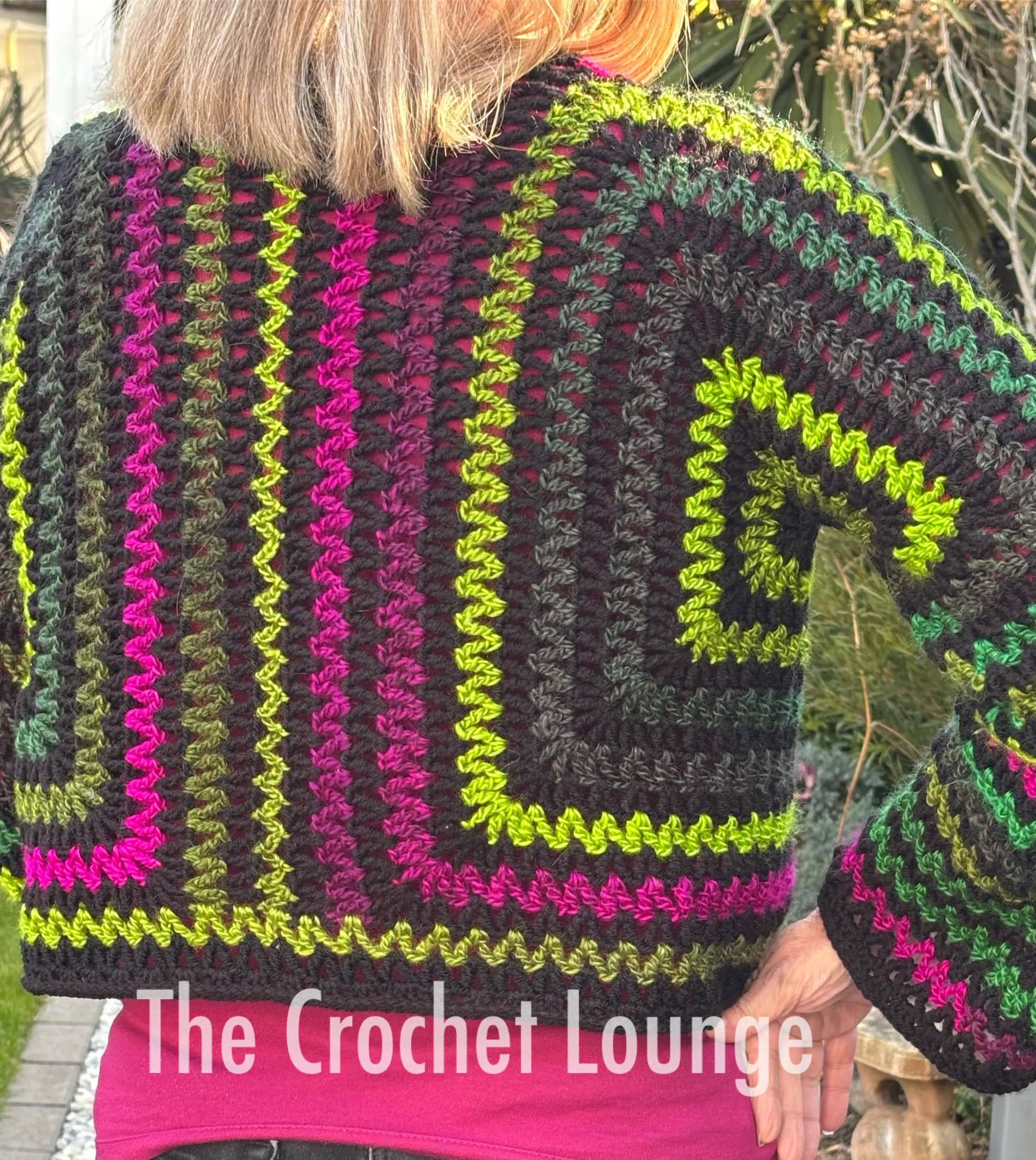 美品2024年発売✨ENFOLD エンフォルド HEXAGON CARDIGAN Online Class: Crochet Striped Hexagon Cardigan Part 1 | Michaels