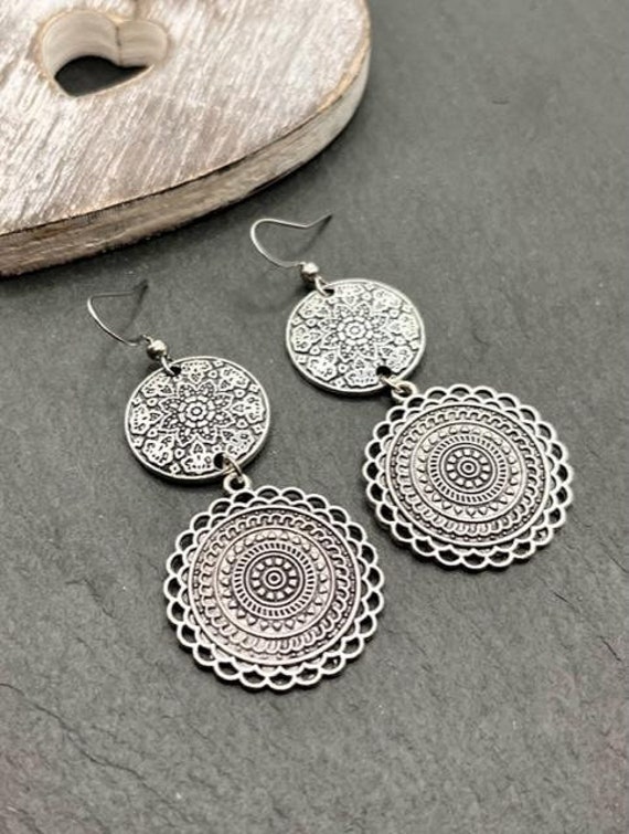 Boho drop sale earrings