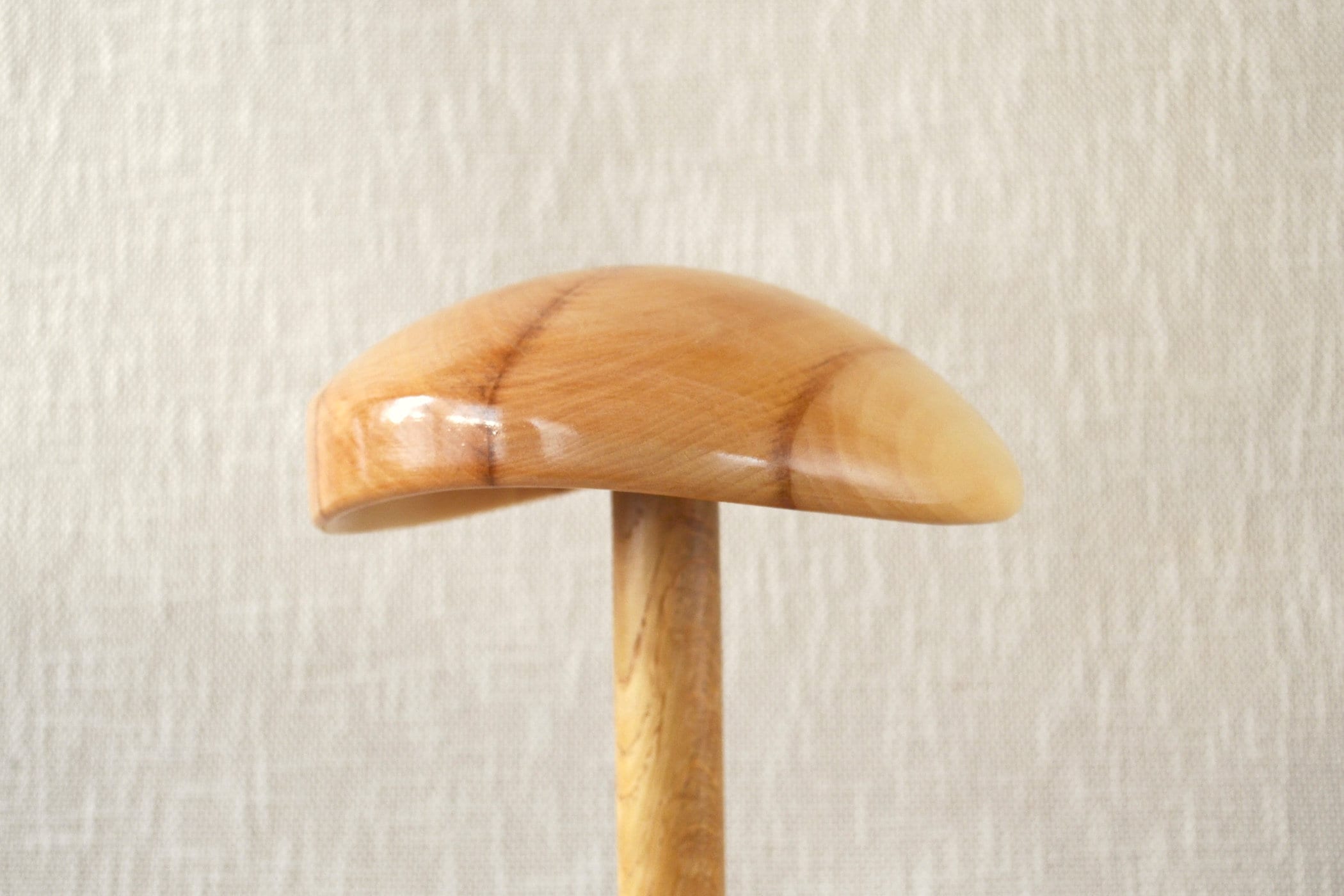 CLEMENTINE Mini Beret Hat Block - Pillbox Hat Block - Wooden Hat Block ...