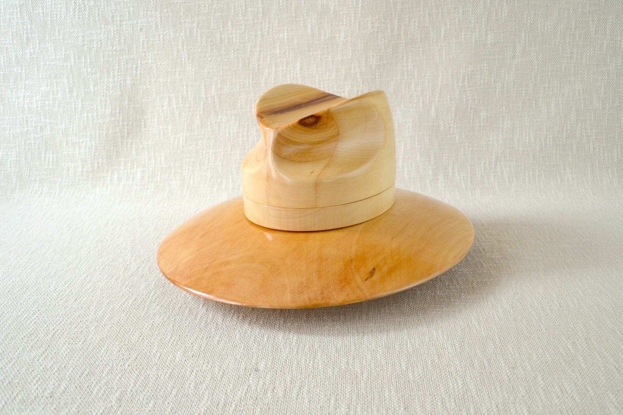 Wooden Fedora Hat Block Set F43 Optional Presser Two-sided Brim Block Hat  Making Tool Fedora Hat Millinery Tools Hat Making -  Canada