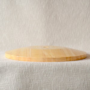 Wooden Brim Block for Hat Making - STYLE 4 - Millinery Hat Block - Cartwheel Brim Block - Hat Mould - Hat Making Tools - Easy Hat Blocks