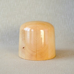 Open Crown Hat Block style 51 CB - Oval Crown Block - Fedora Hat Block - Open Crown Block - Hat Making - Hat Making Tools - Millinery tools