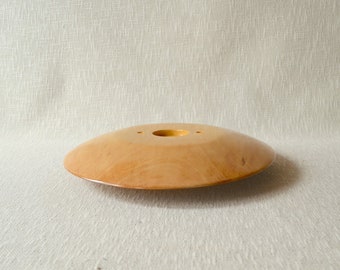 Wooden Brim Block for Fedora Hats BB15 - Fedora Brim Block - Down-turned Brim Block - Oval Brim Block - Hat Making - Easy Hat Blocks