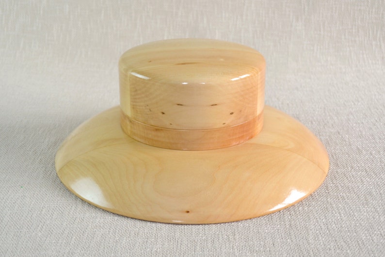 Wooden Hat Block Set With Wide Brim Block Hat Block Set 18F - Etsy