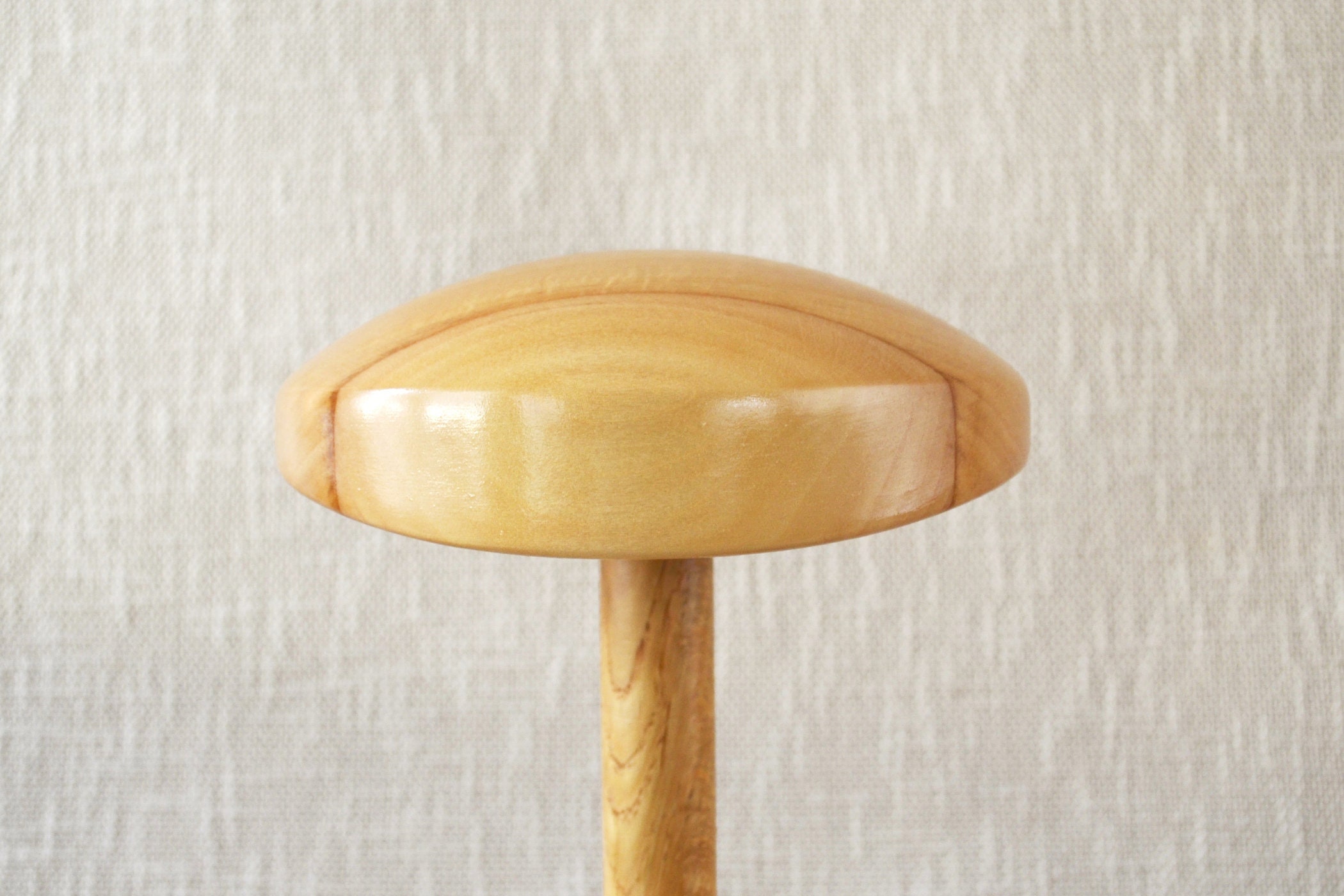 CLEMENTINE Mini Beret Hat Block - Pillbox Hat Block - Wooden Hat Block ...