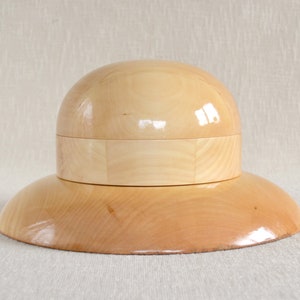 Wooden Brim Block for Hat Making STYLE 10 Millinery Hat - Etsy