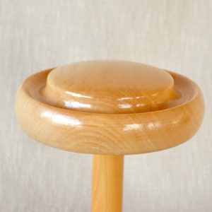 Porkpie Hat Block MARION - 14.5cm in diameter - Pillbox Hat Block - Millinery Hat Block - Button Hat Block - Easy Hat Blocks