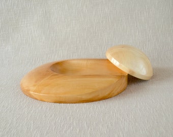 Saucer Fascinator Hat Block EVELYN - Wooden Hat Making Block - Hat Making - Percher hat block - Millinery Tools - Easy Hat Blocks