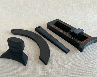 Deluxe Set of Hat Making Tools – brim cutter, puller downer, pusher downer, foot tolliker - Hat Making Tools - Hat Making - Rounding Jack