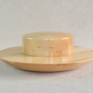 Wooden Hat Block Set With Wide Brim Block - Hat Block Set 18F - Boater ...