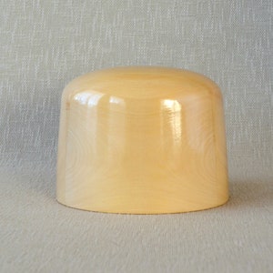 Open Crown Hat Block style 52 CB - Oval Crown Block - Fedora Hat Block - Open Crown Block - Hat Making - Hat Making Tools - Millinery tools