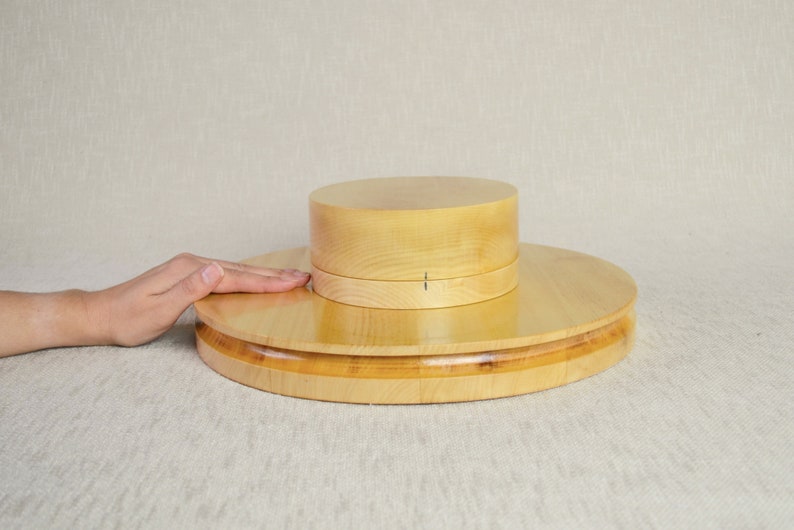 Wooden Boater Hat Block Set 30 OV - 3.5" or 2.5" Wide Brim- Boater Hat ...