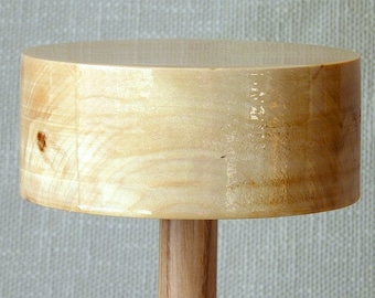 JACKIE Pillbox Hat Block - 14cm in diameter 6 cm tall - Hat Making Block - Wooden Hat Block - Millinery Hat block - Easy Hat Blocks