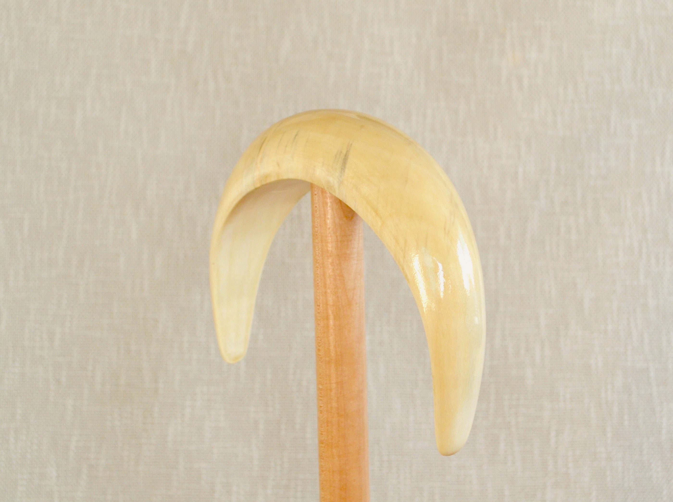 ARIANA Bandeau Headband Hat Block - Two-Sided Headband Hat Block - Headband Hat Block - Wooden Hat Block - Millinery Tools - Easy Hat Blocks