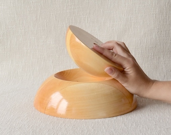 Saucer Fascinator Hat Block - MEREDITH - Fascinator Hat Block - Hat Block Set - Percher Hat Block - Wooden Hat Block - Easy Hat Blocks