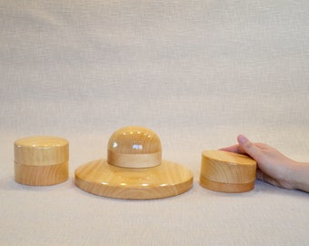 Deluxe Doll Size Hat Block Set STYLE 3 - Hat Block Set for Dolls