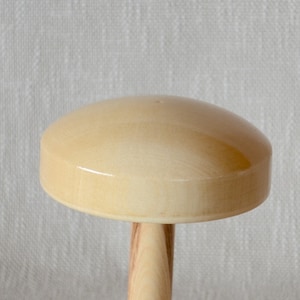 Pillbox Hat Block CLAIRE - 13cm in diameter 5cm tall - Pillbox Fascinator Hat Block - Wood Hat Block - Easy Hat Blocks