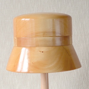 Wooden Cloche Hat Block Set 1 Cloche Hat Mould Cloche Hat Block Cloche Hat Making Millinery Tools Hat Making Easy Hat Blocks Etsy