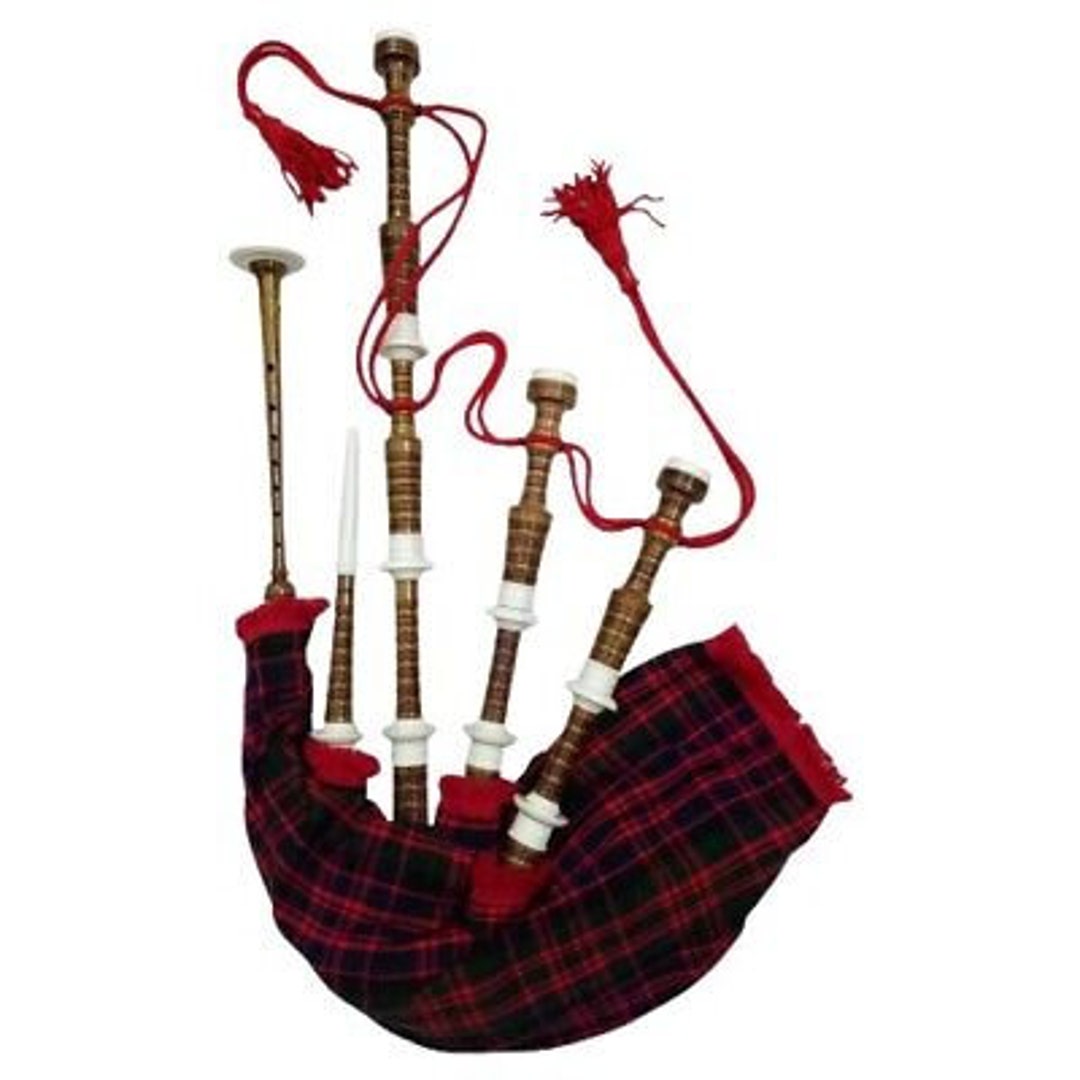 Scottish Great Highland Bagpipes Imitations Ivory Brown Etsy