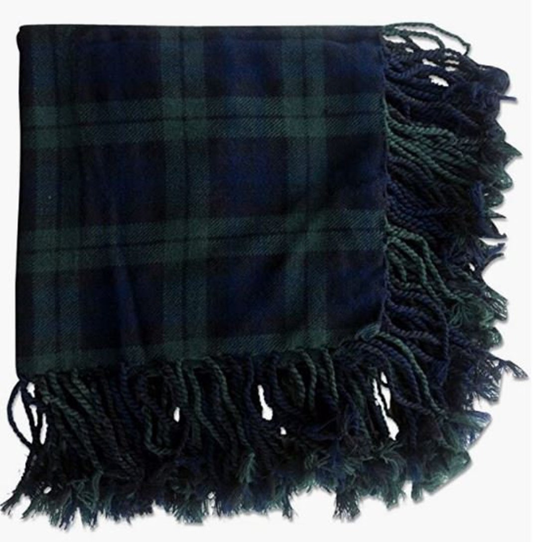 Kilt Fly Plaid 121,9 x 122,9 cm Scottish Highland Fly plaid spilla & Pin Antique/Kilt Flash Set, Orgoglio della Scozia, 48 x 48