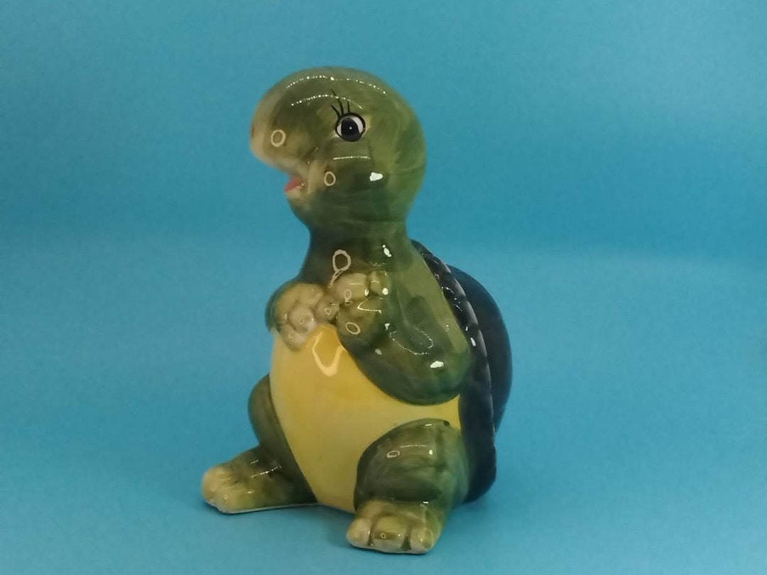 Figurine, Turtle, Coin Bank, Turtle Bank, Green Standing Turtle ...