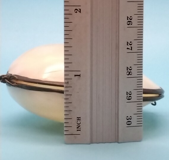 Trinket Box, Shell, Sea Shell, Real Clam Shell, P… - image 9
