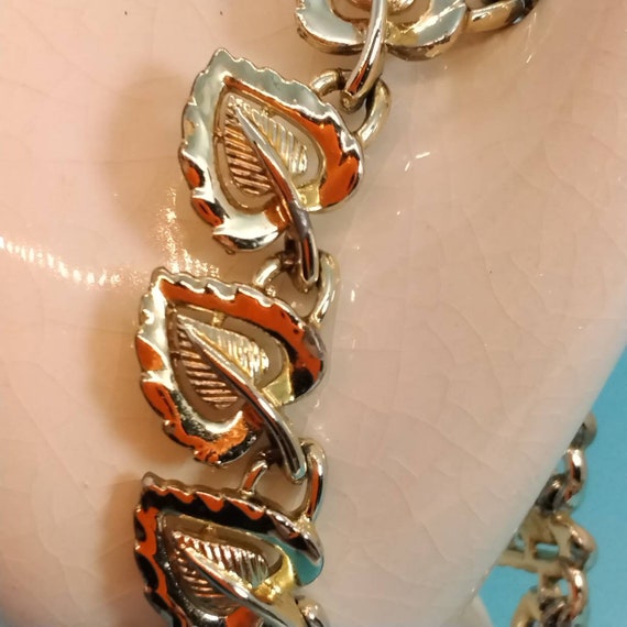 Jewelry, Necklace, Leaf Design, Linked Leaf, Leaf… - image 8