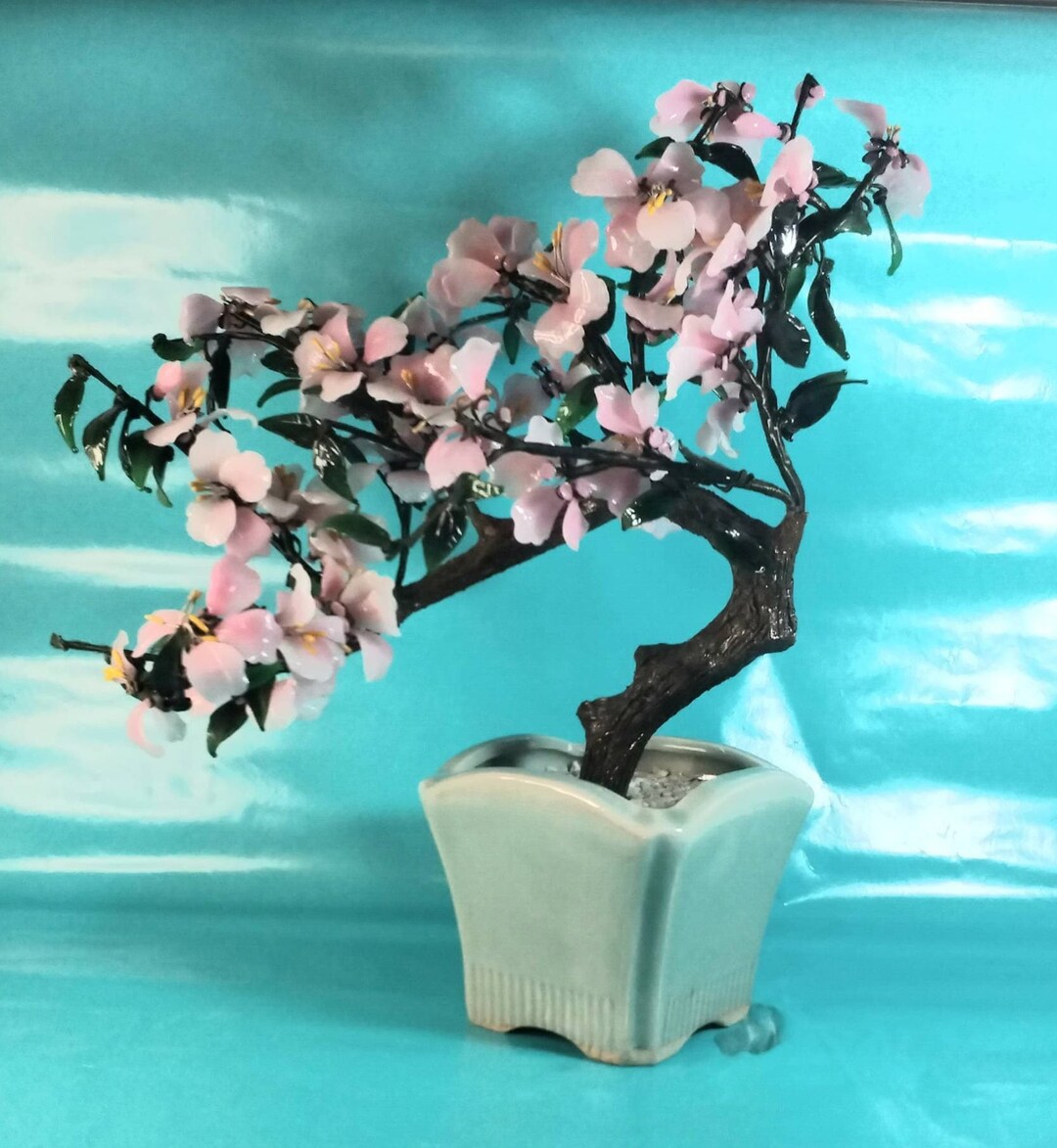 Art Glass Cherry Tree Cherry Blossom Tree Glass Cherry - Etsy