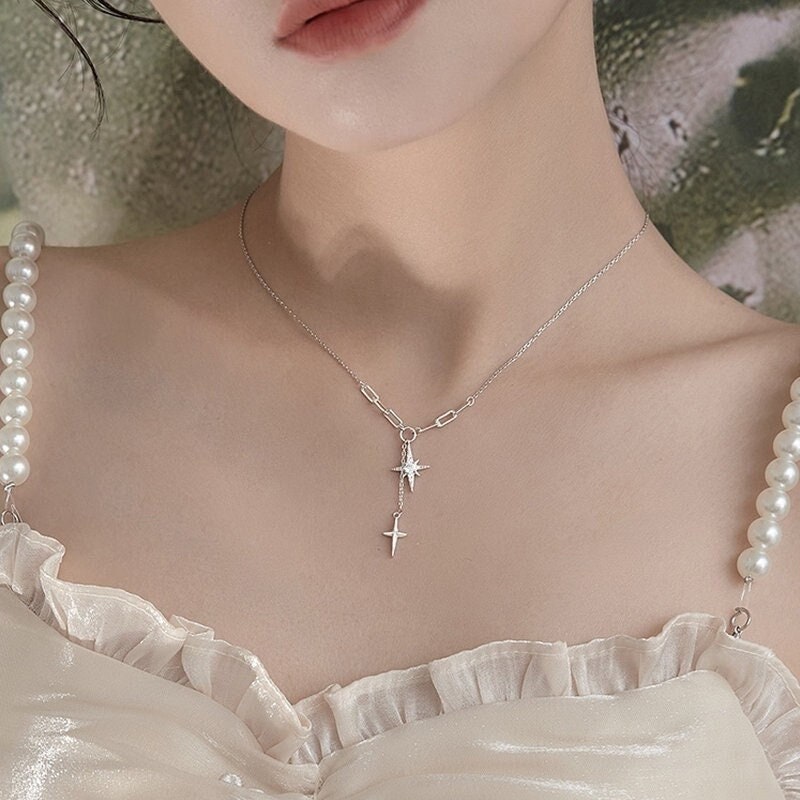 Four Star Necklace - Etsy