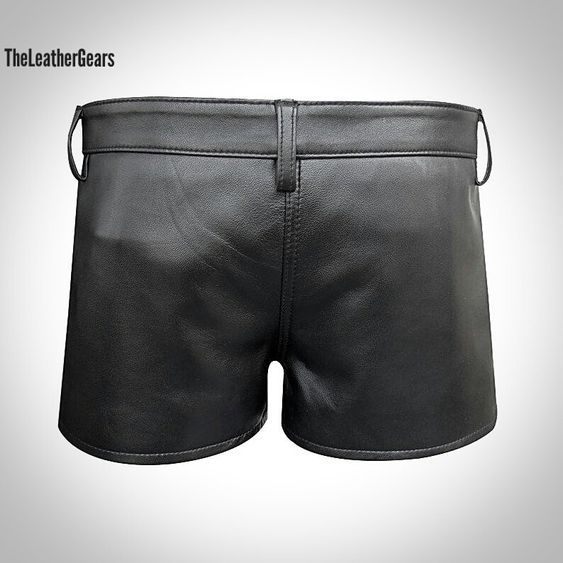 Handmade MEN Real Sheep Soft Leather 