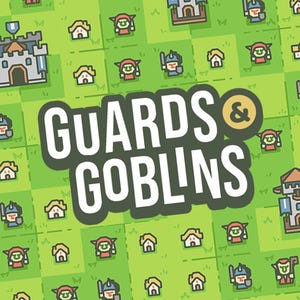 Guards & Goblins - Micro jeu de cartes solo pour votre poche - Imprimez et jouez à la maison - Anglais