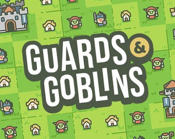 Guards & Goblins - Solo Micro Cardgame for your Pocket - Print and Play at Home - English