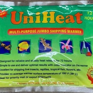 UNIHEAT Shipping Heat Pack 72 hour-for plant orders with us only